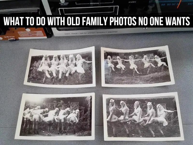 What To Do With Old Family Photos No One Wants