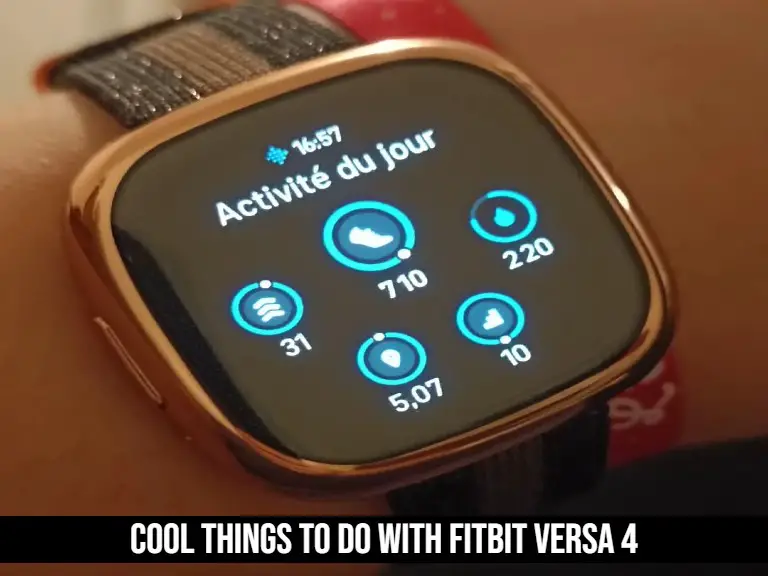 Cool Things to Do with Fitbit Versa 4