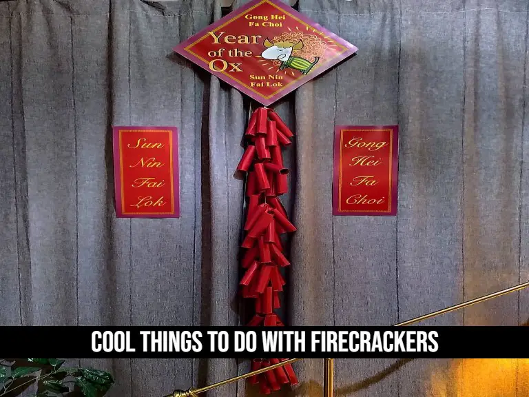 Cool Things to do With Firecrackers