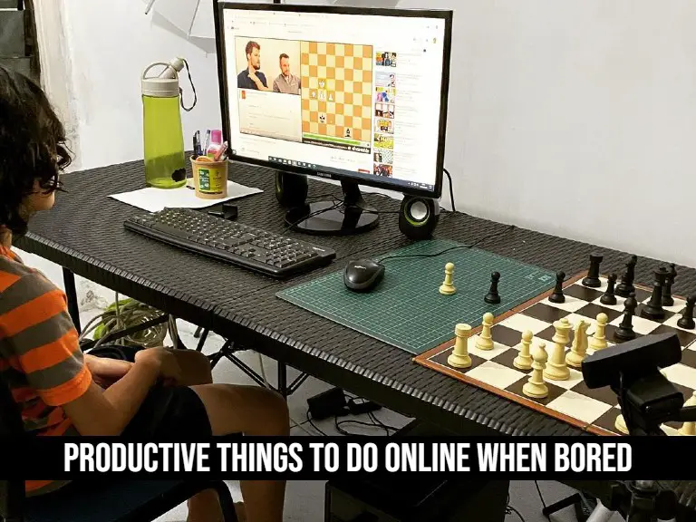Productive Things to Do Online When Bored