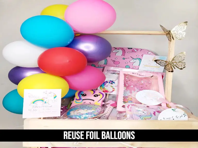 Reuse Foil Balloons